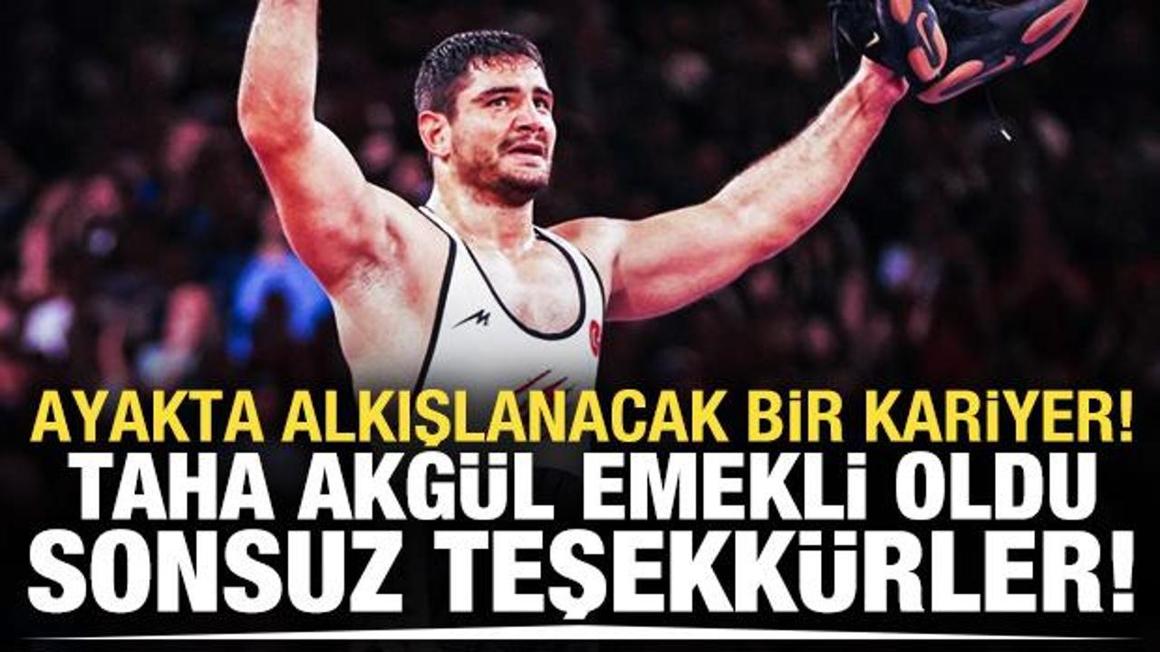 Taha Akg&uuml;l emekli olduğunu a&ccedil;ıkladı
