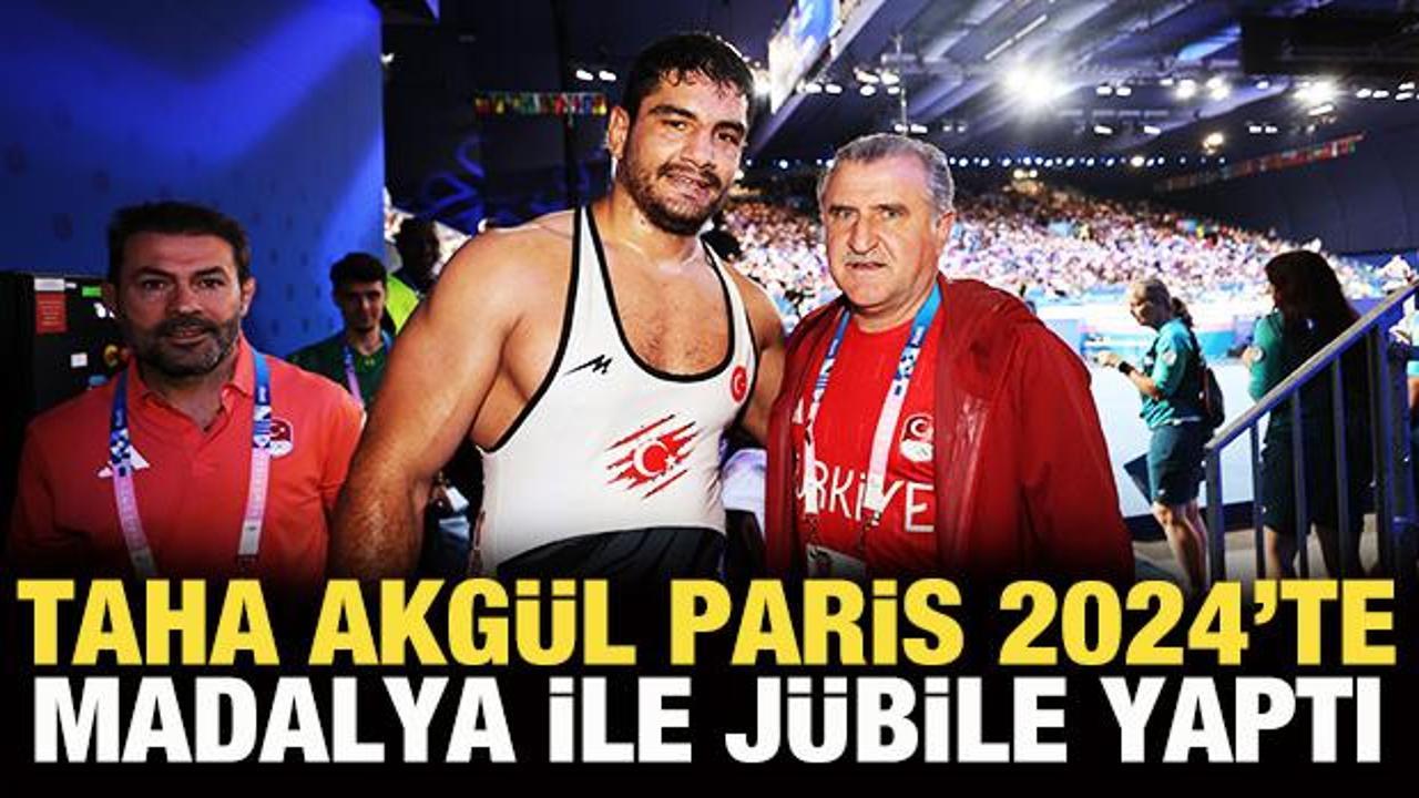 Taha Akg&uuml;l, Olimpiyat Oyunları'nda madalya ile j&uuml;bile yaptı 