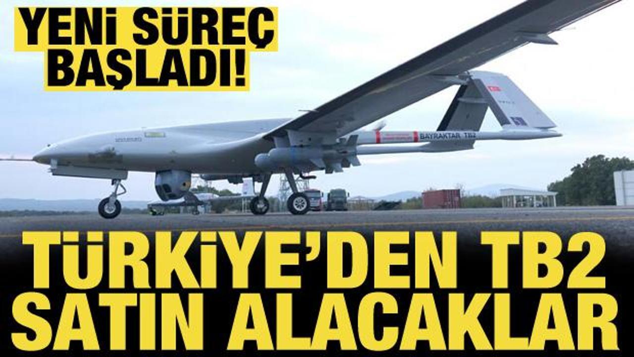 T&uuml;rkiye'den Bayraktar TB2 satın alacaklar