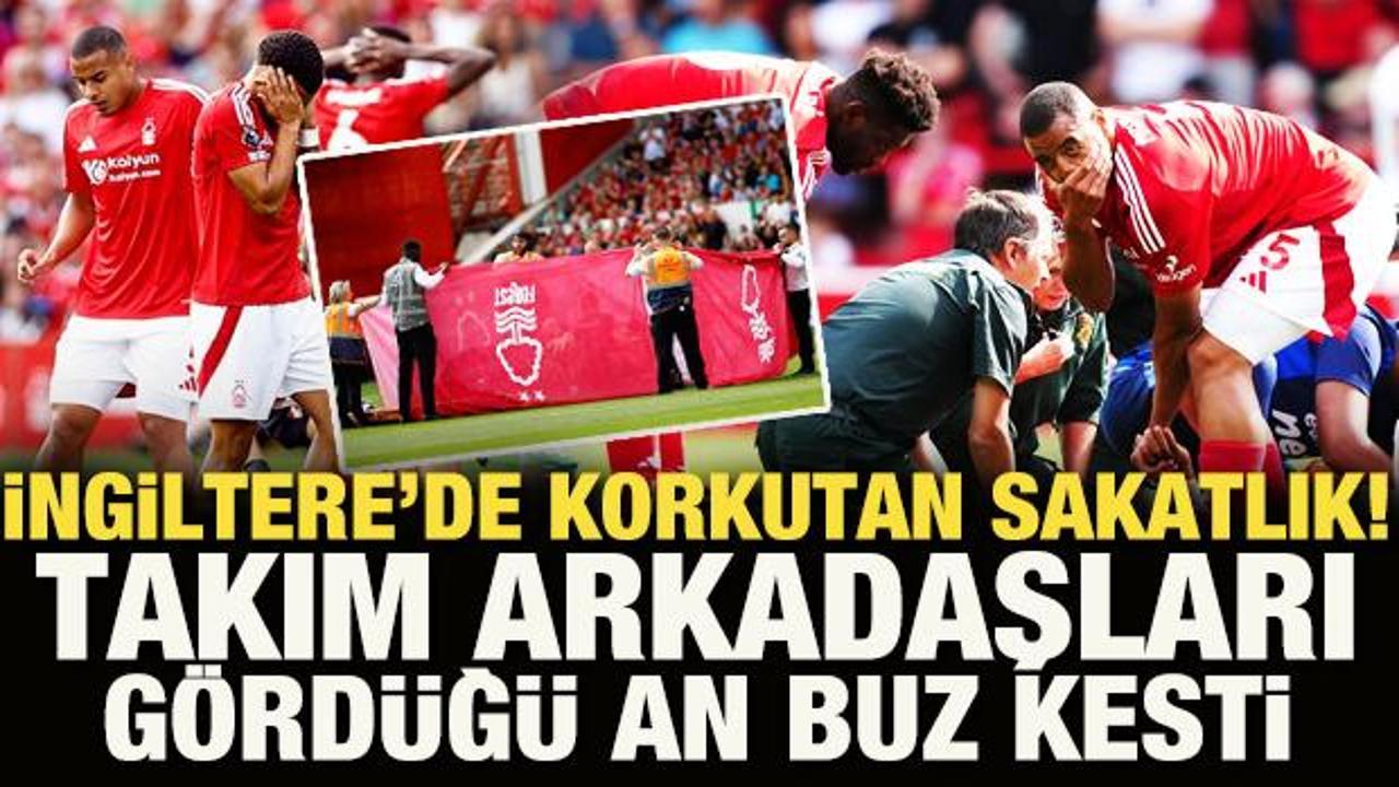 Premier Lig'de korkutan sakatlık! Takım arkadaşları g&ouml;rd&uuml;ğ&uuml; an buz kesti