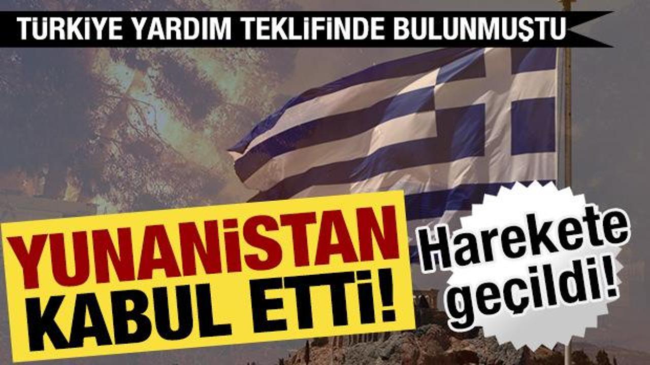 T&uuml;rkiye'den Yunanistan'a yardım eli! U&ccedil;ak ve helikopter g&ouml;nderilecek