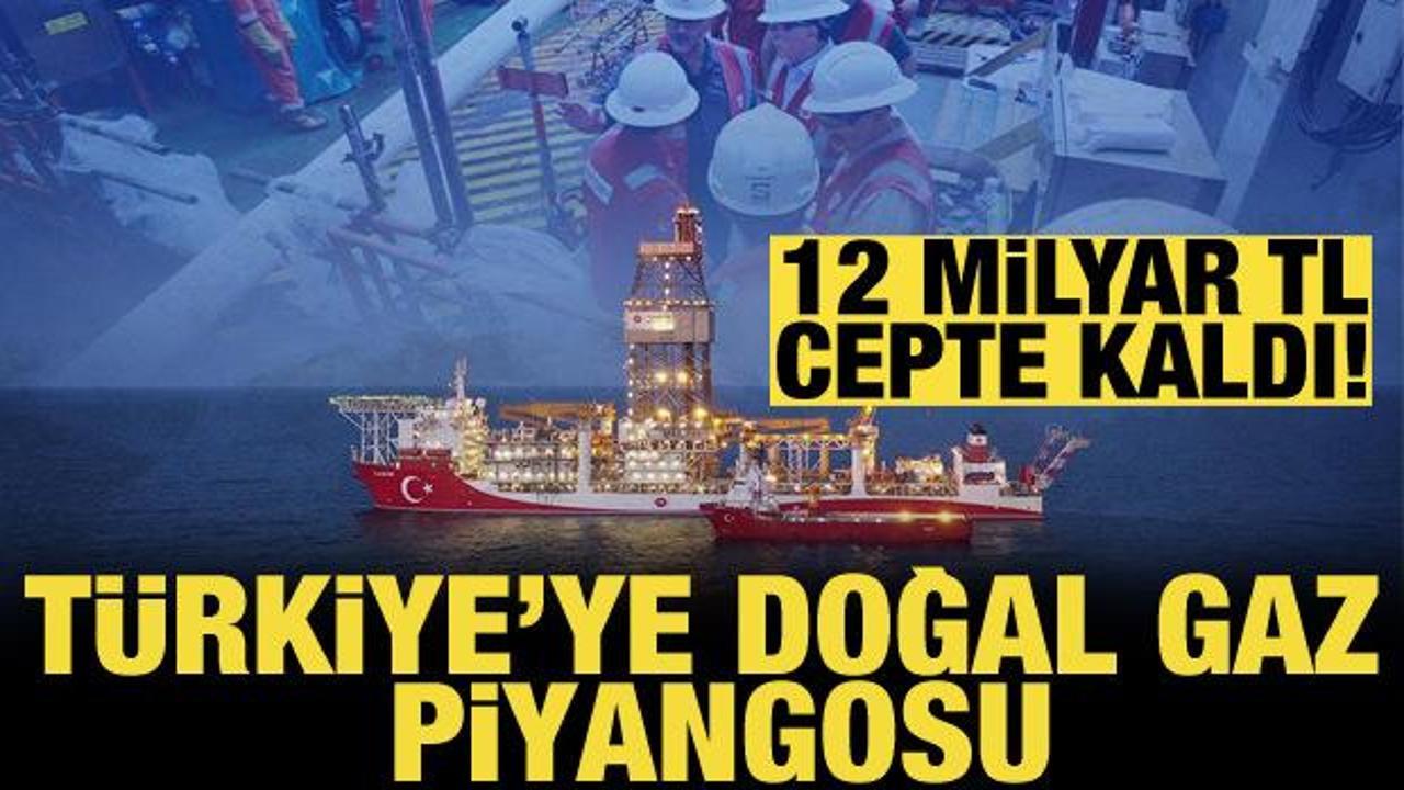 Yerli gaz üretimiyle 2024'ün ilk yarısında 350 milyon dolar cepte kaldı