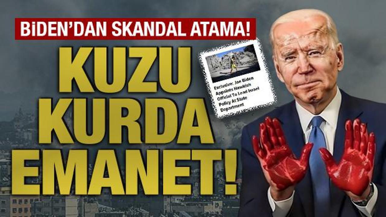 Biden'dan skandal atama! Kuzuyu kurda emanet etti