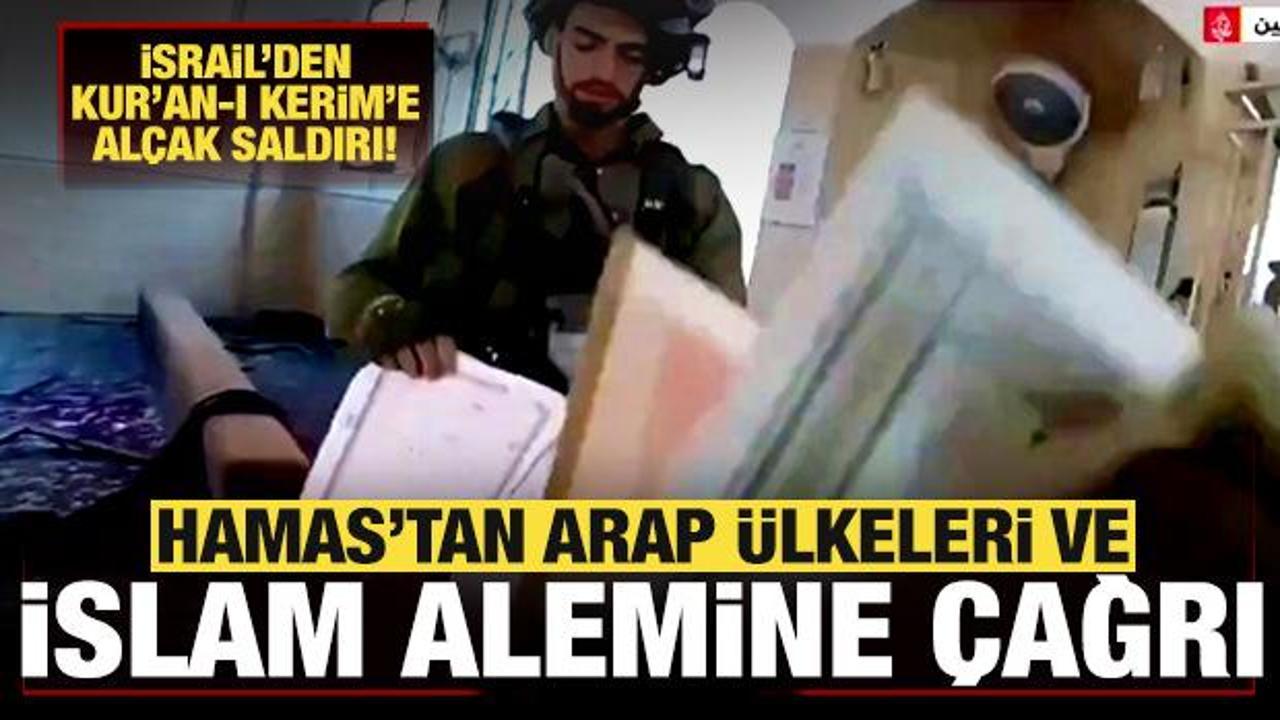 Hamas'tan İslam alemine son dakika &ccedil;ağrısı! İsrail'den Kur'an-ı Kerim'e al&ccedil;ak saldırı