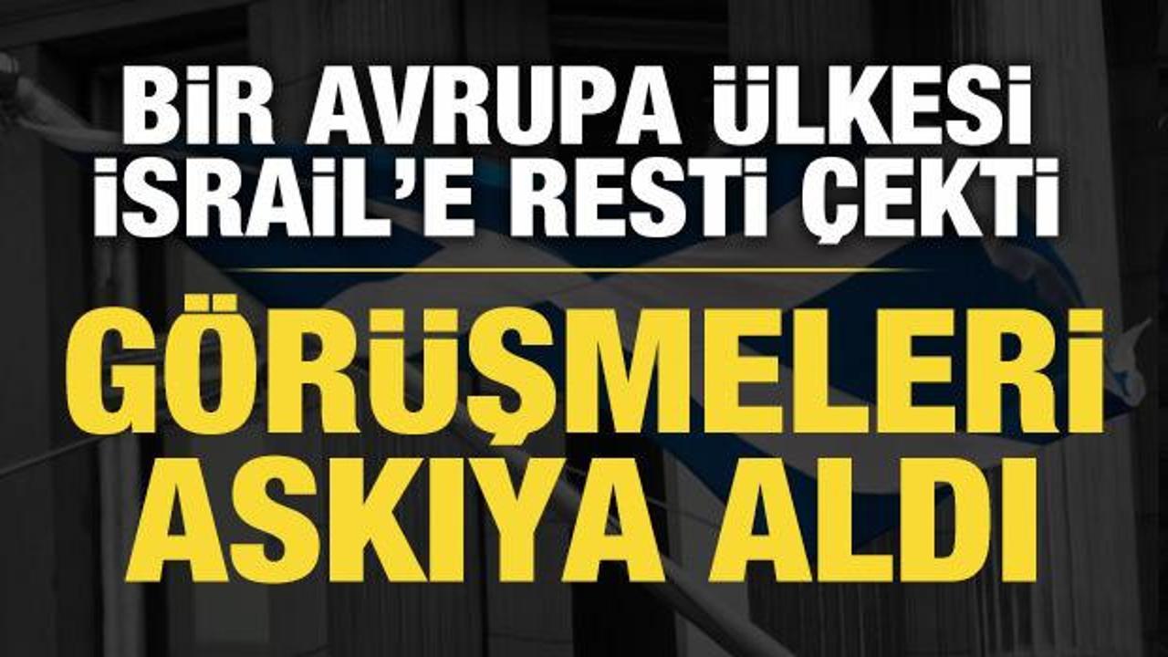 İsko&ccedil; h&uuml;k&uuml;meti İsrail ile g&ouml;r&uuml;şmeleri askıya aldı