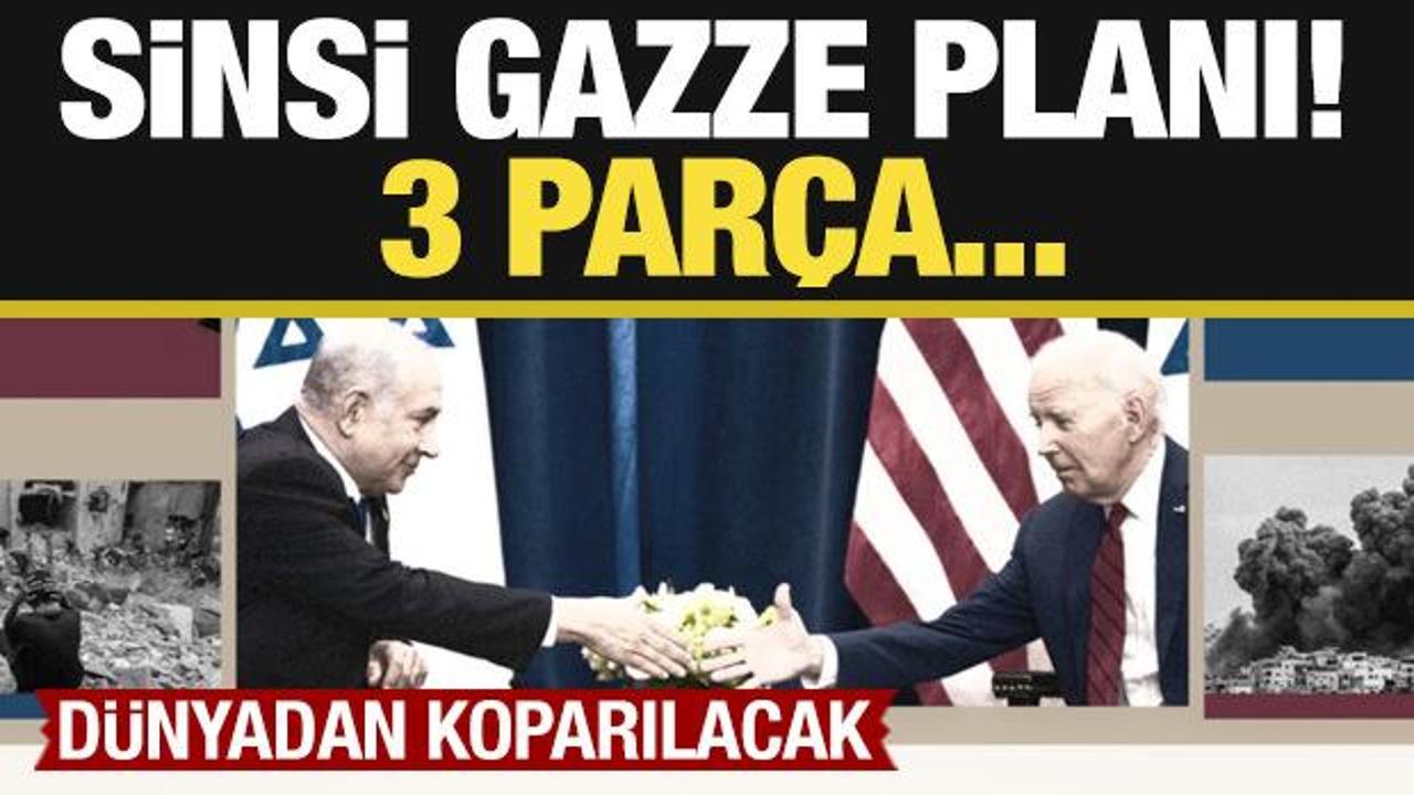 Katil İsrail ve ABD'nin sinsi Gazze planı! Dünyadan koparılacak