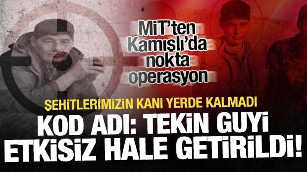 MİT'ten Kamışlı'da nokta operasyon: PKK'nın sözde sorumlusu etkisiz hale getirildi!