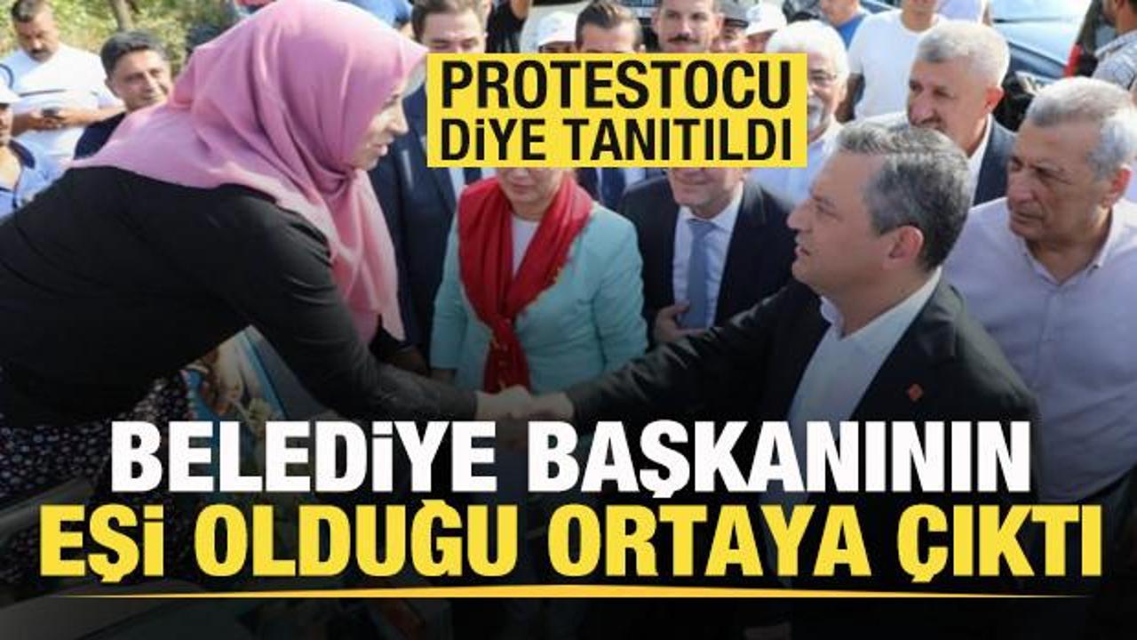 Özgür Özel’e protestocu diye tanıtılan kadın belediye başkanının eşi çıktı