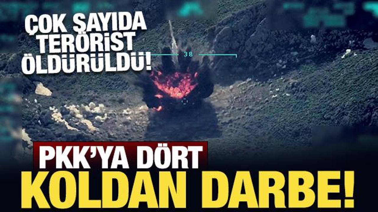 Son Dakika... Irak&rsquo;ın kuzeyine yeni operasyon: 16 ter&ouml;rist etkisiz hale getirildi