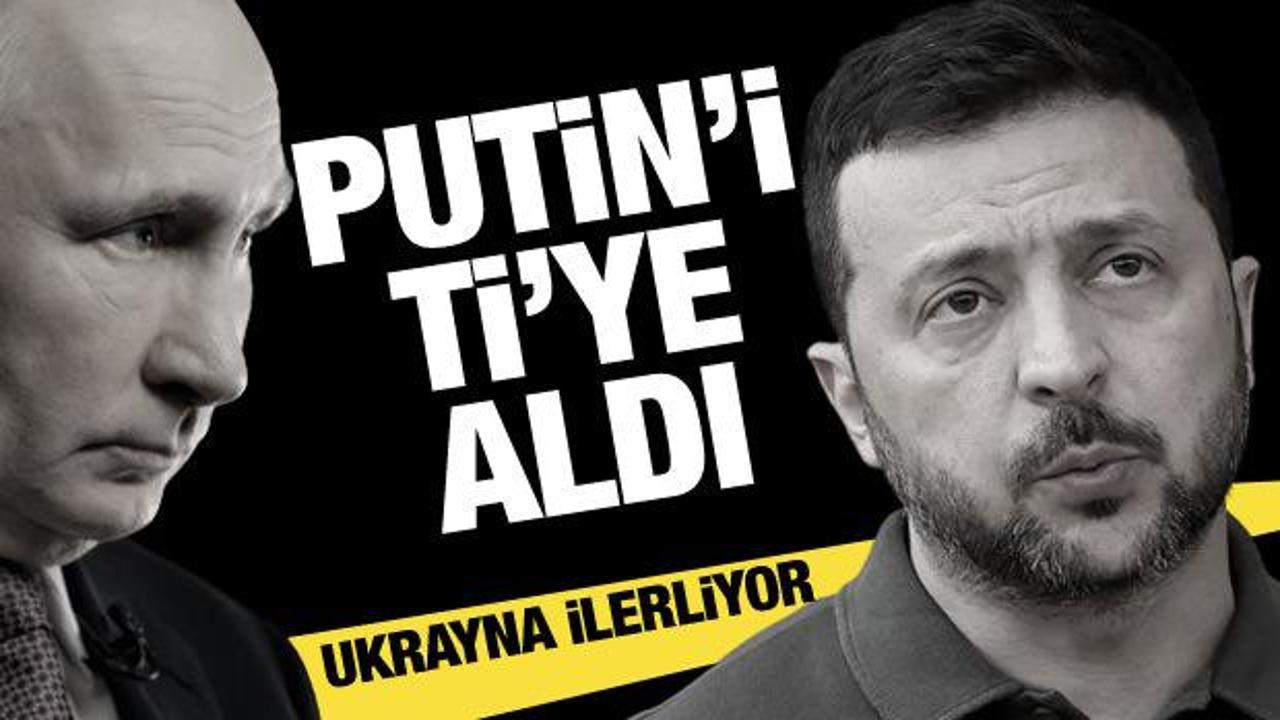Ukrayna Rusya'da ilerliyor! Zelenskiy, Putin ile dalga ge&ccedil;ti