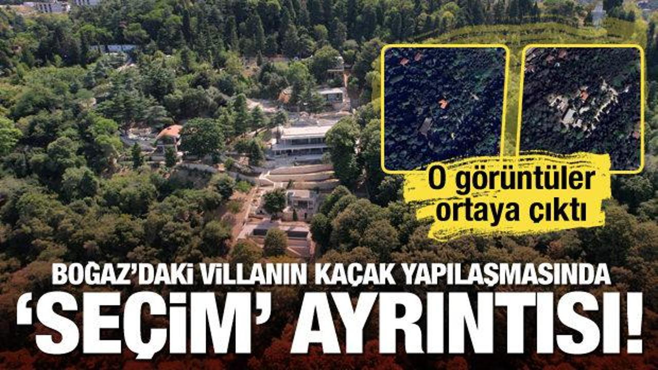 Üsküdar'daki villanın kaçak yapılaşmasında 'yerel seçim' ayrıntısı