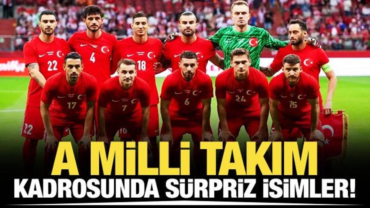 A Milli Takım aday kadrosu a&ccedil;ıklandı!