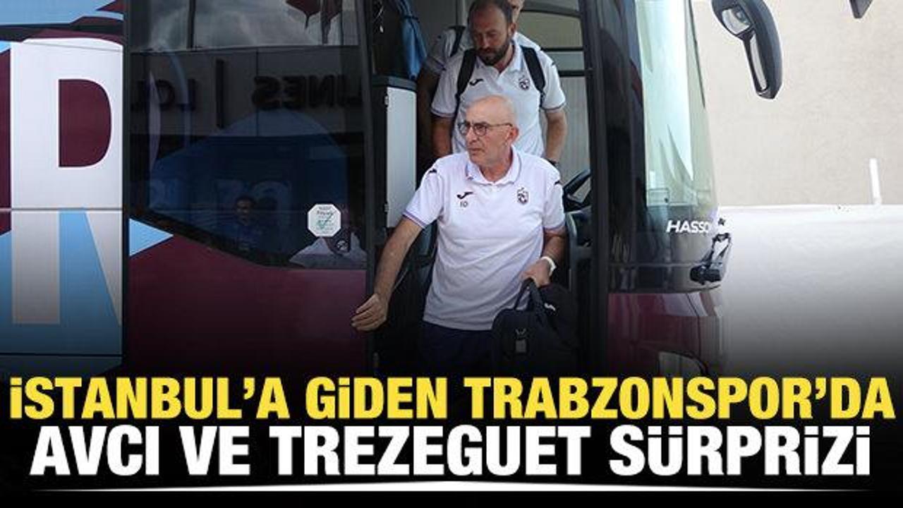 Abdullah Avcı, Trabzonspor kafilesinde yer almadı!