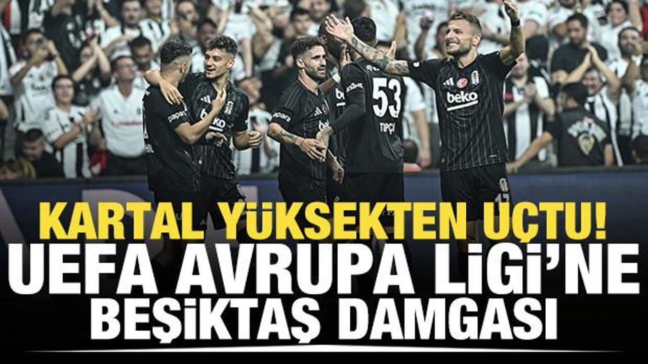 Beşiktaş tur biletini farklı aldı