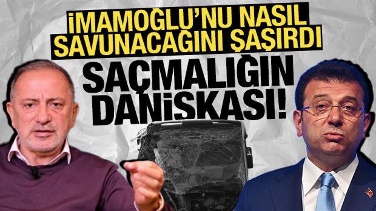 Fatih Altaylı, İmamoğlu'nu nasıl savunacağını şaşırdı