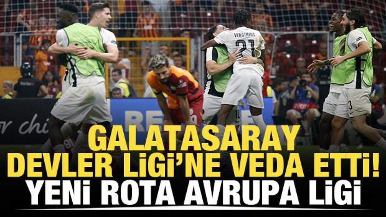 Galatasaray, Devler Ligi'ne veda etti! Yeni rota UEFA Avrupa Ligi