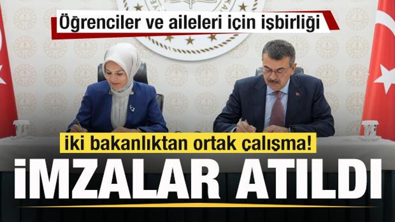 İki bakanlık peş peşe duyurdu! Öğrenciler ve aileleri için işbirliği