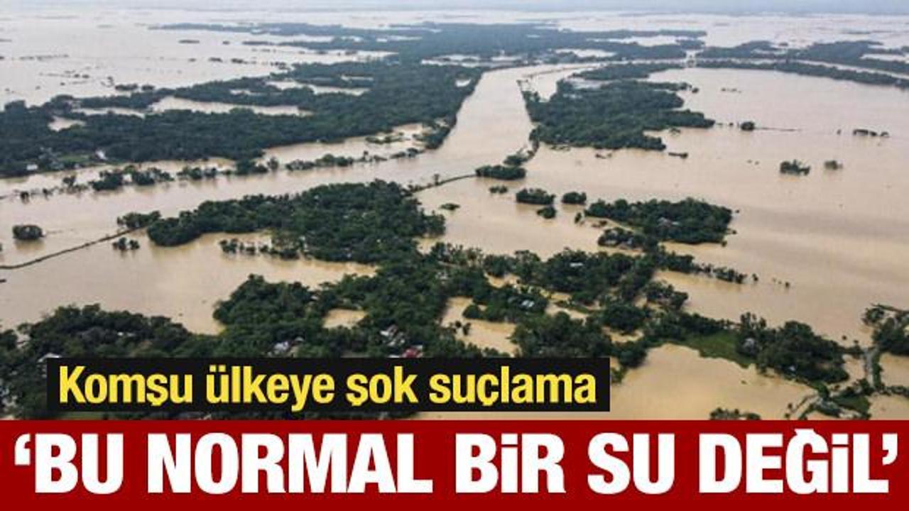 Kasıtlı mı yapıldı? Komşu ülkeye şok suçlama: "Bu normal bir su değil"