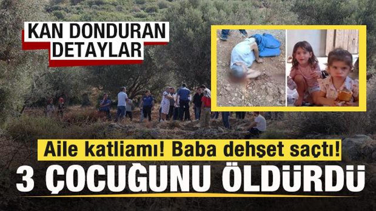 Korkun&ccedil; olay! Baba dehşet sa&ccedil;tı: 3 &ccedil;ocuğunu &ouml;ld&uuml;rd&uuml;! Kan donduran detaylar