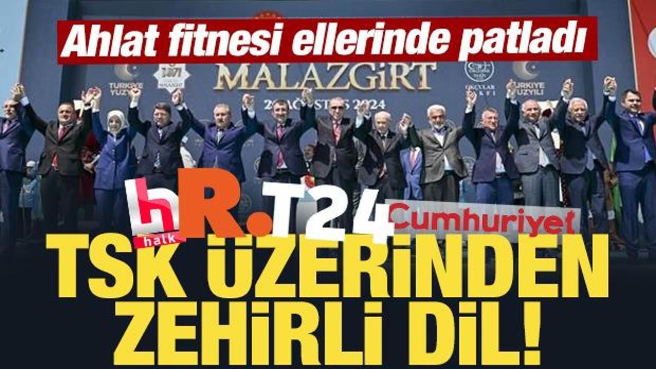 'Kuvvet komutanları sahneye &ccedil;ıkmadı' iddiasına yalanlama!