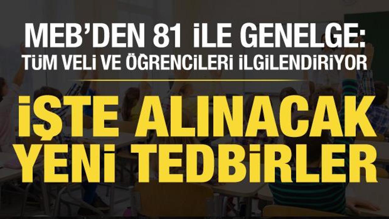 MEB'den 81 ile genelge: Akran zorbalığı i&ccedil;in yeni tedbir