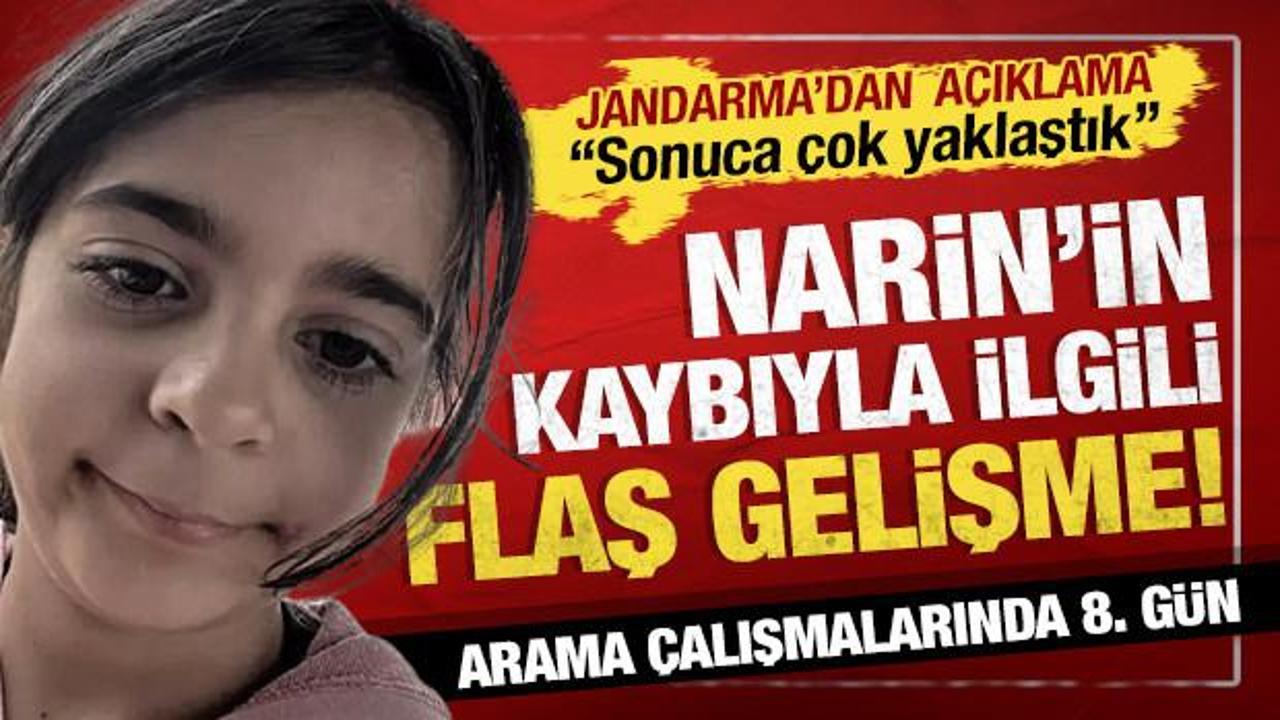 Narin Güran'ın kaybında flaş gelişme: 1 kişi gözaltında!