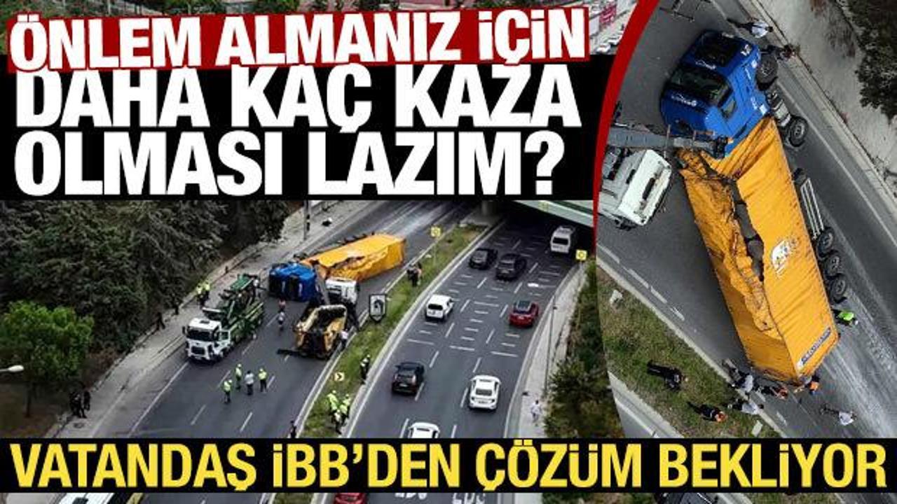 Sabıkalı ge&ccedil;it &ouml;l&uuml;m sa&ccedil;ıyor: İBB'nin &ouml;nlem almaması tepki &ccedil;ekti