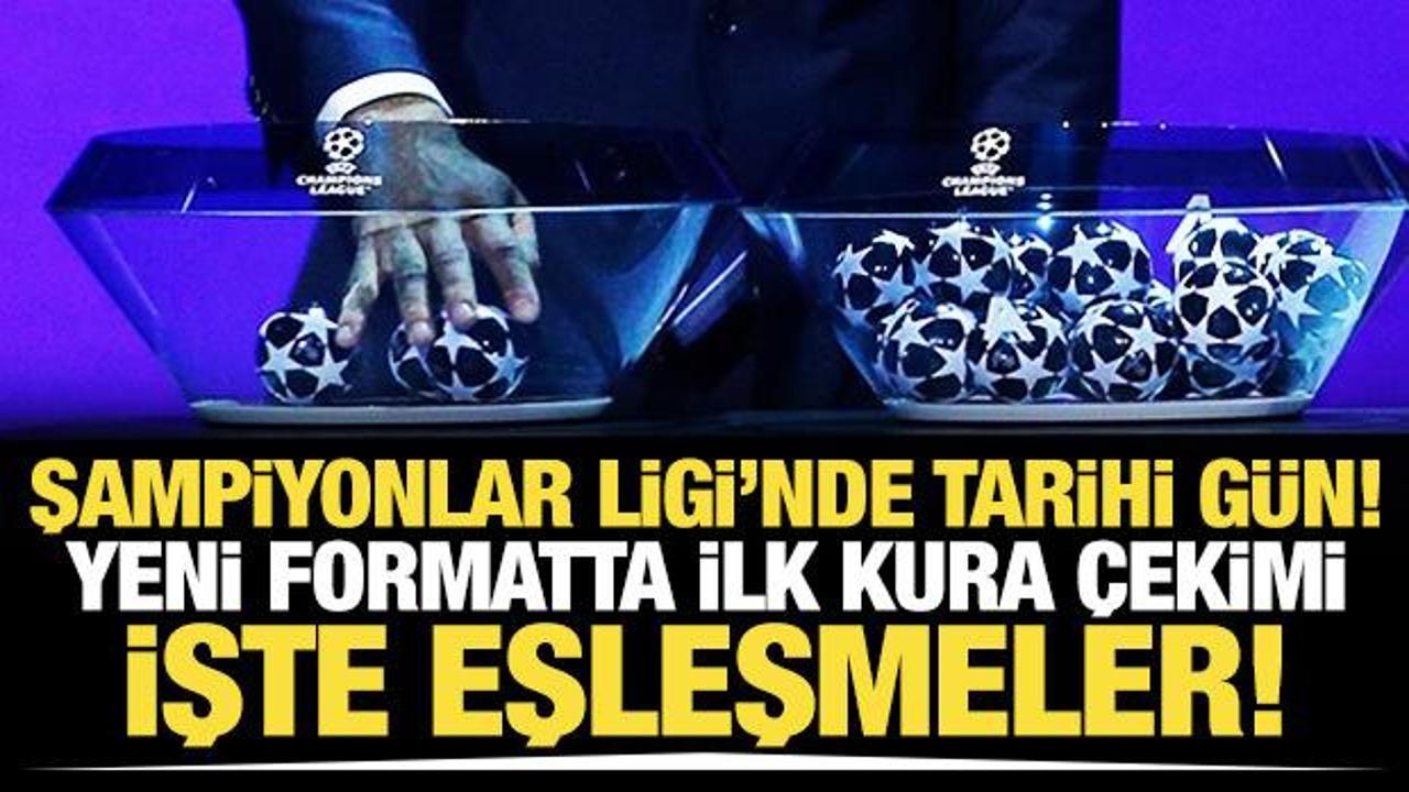 Şampiyonlar Ligi'nde kura çekimi yapıldı!