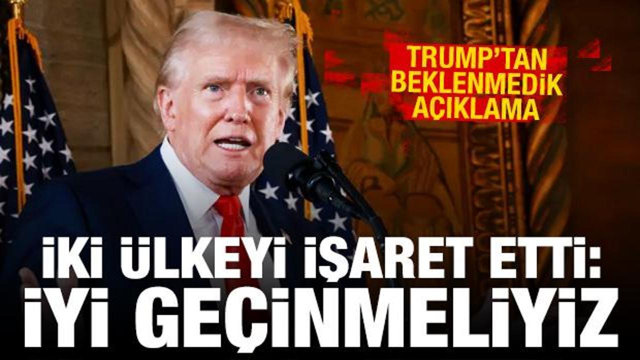 Trump: Rusya ve Kuzey Kore'yle iyi geçinmeliyiz