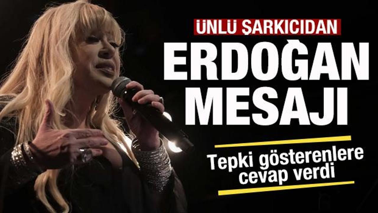 &Uuml;nl&uuml; sanat&ccedil;ı Zerrin &Ouml;zer'den Erdoğan mesajı! Tepki g&ouml;sterenlere cevap verdi