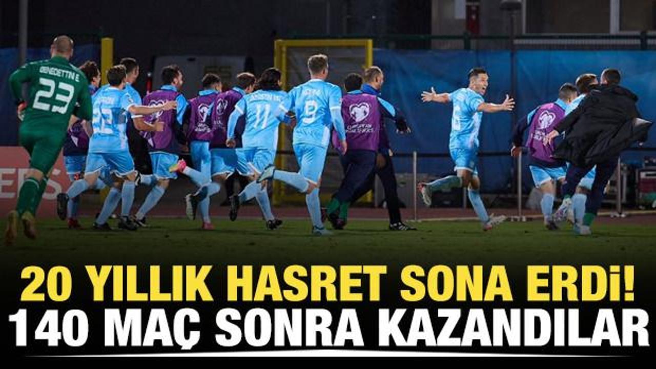 20 yıllık hasret sona erdi! 140 maç sonra kazandılar