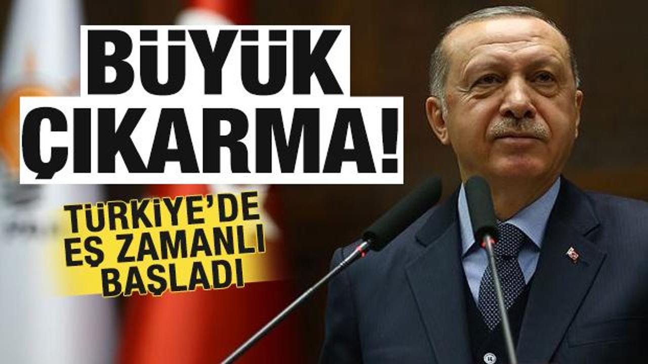 AK Parti'den büyük çıkarma! Türkiye'de eş zamanlı başladı