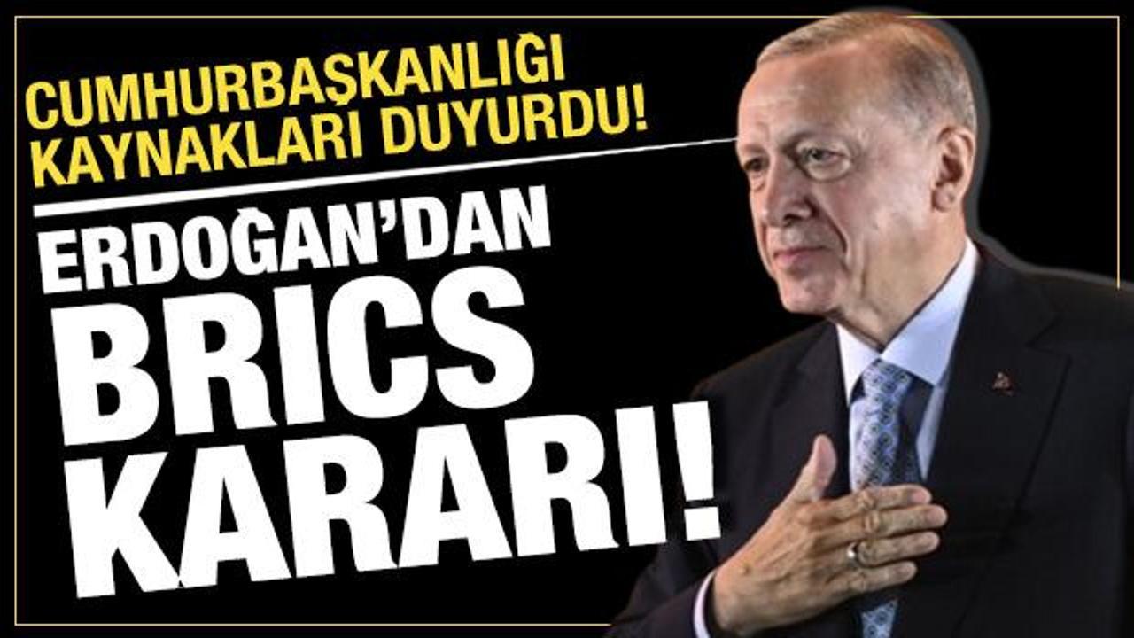 Cumhurbaşkanı Erdoğan BRICS Zirvesi'ne katılacak