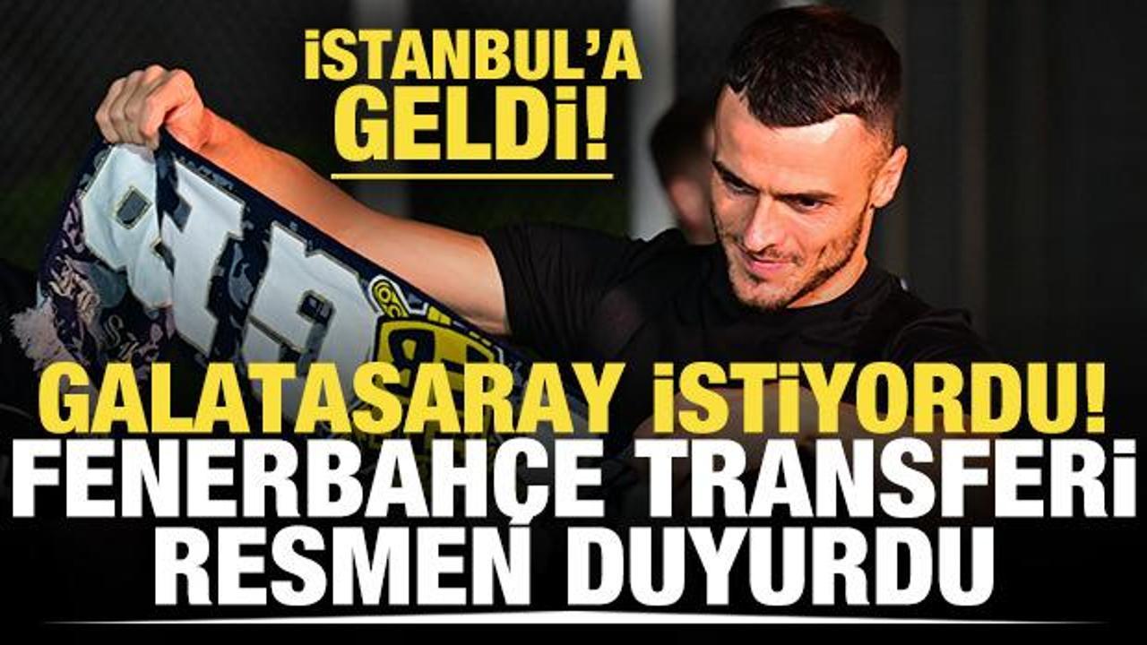 Filip Kostic resmen Fenerbahçe'de! İstanbul'a geldi