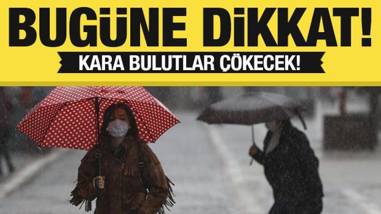 Meteoroloji'den yeni hava durumu uyarısı! Pazar günü dikkat...