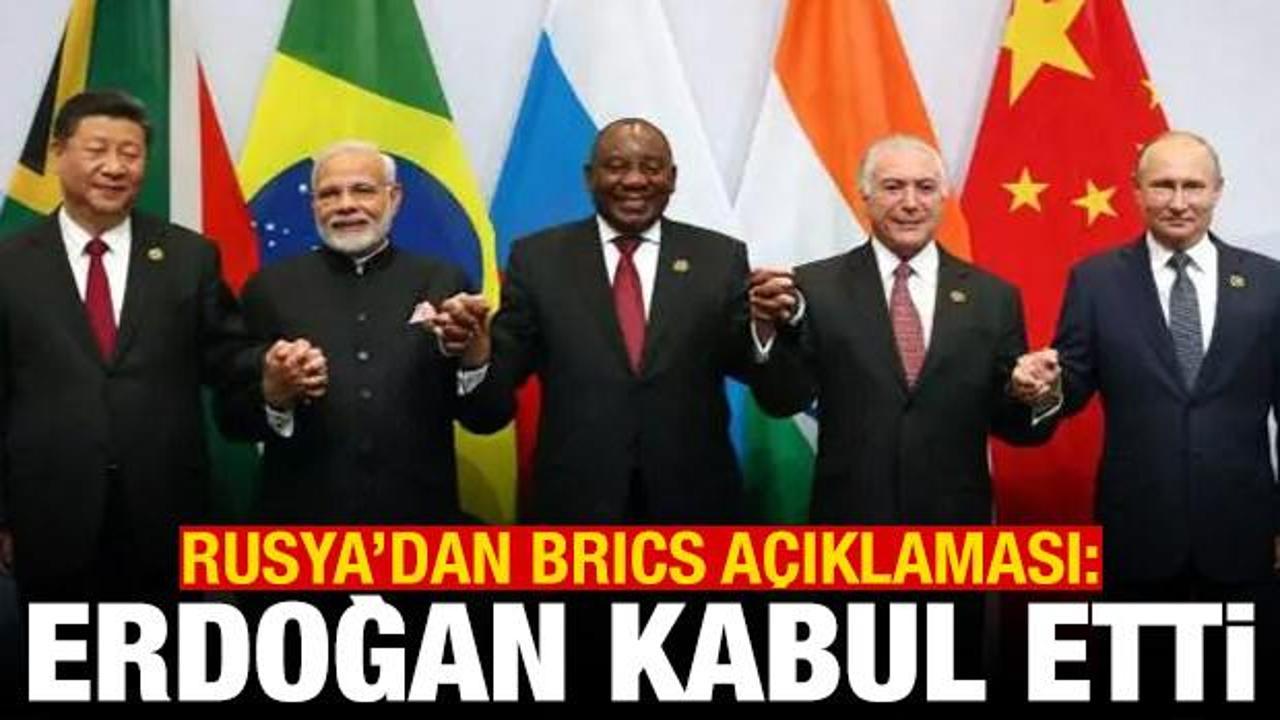 Rusya: Erdoğan, BRICS Zirvesi'ne katılmayı kabul etti