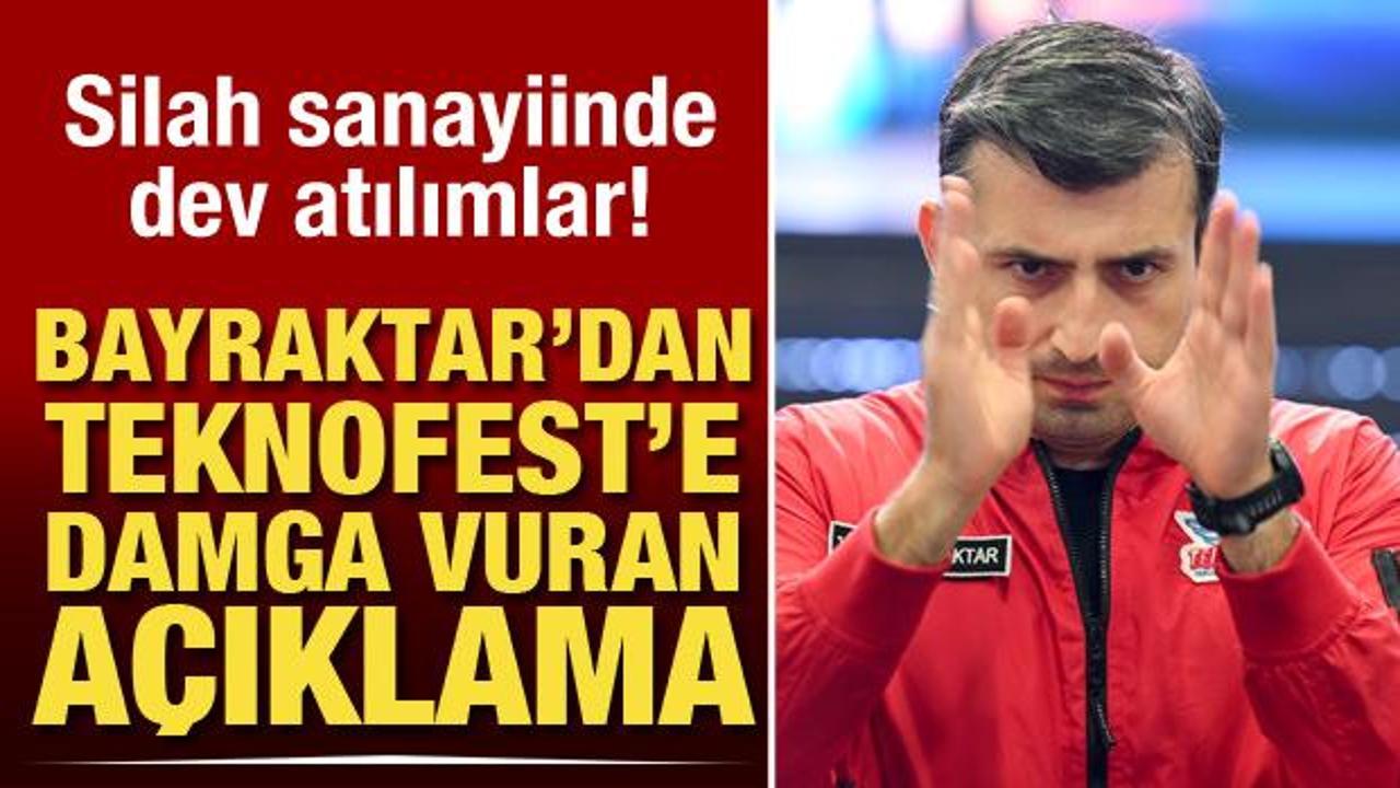 Silah sanayiinde dev atılımlar! Selçuk Bayraktar: Öğrenilmiş çaresizlik yıkıldı