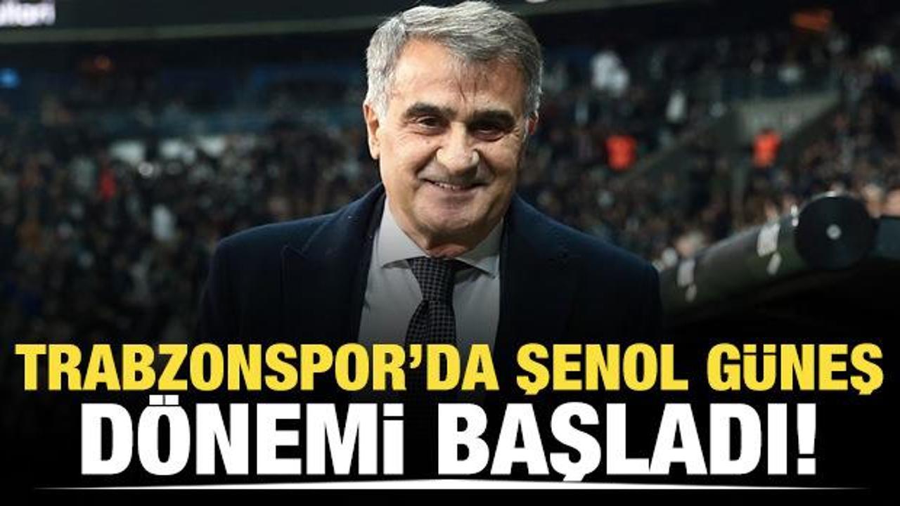 Trabzonspor, Şenol Güneş'i resmen duyurdu