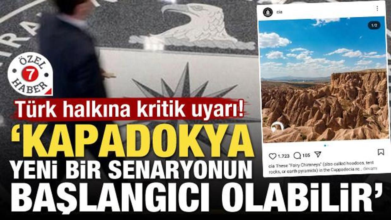 Türk halkına kritik uyarı! "Kapadokya yeni bir senaryonun başlangıcı olabilir"