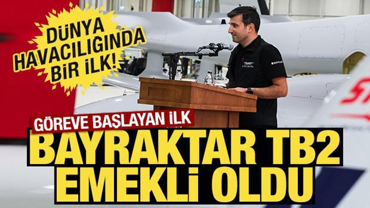 Göreve başlayan ilk BAYRAKTAR TB2 İHA emekli oldu