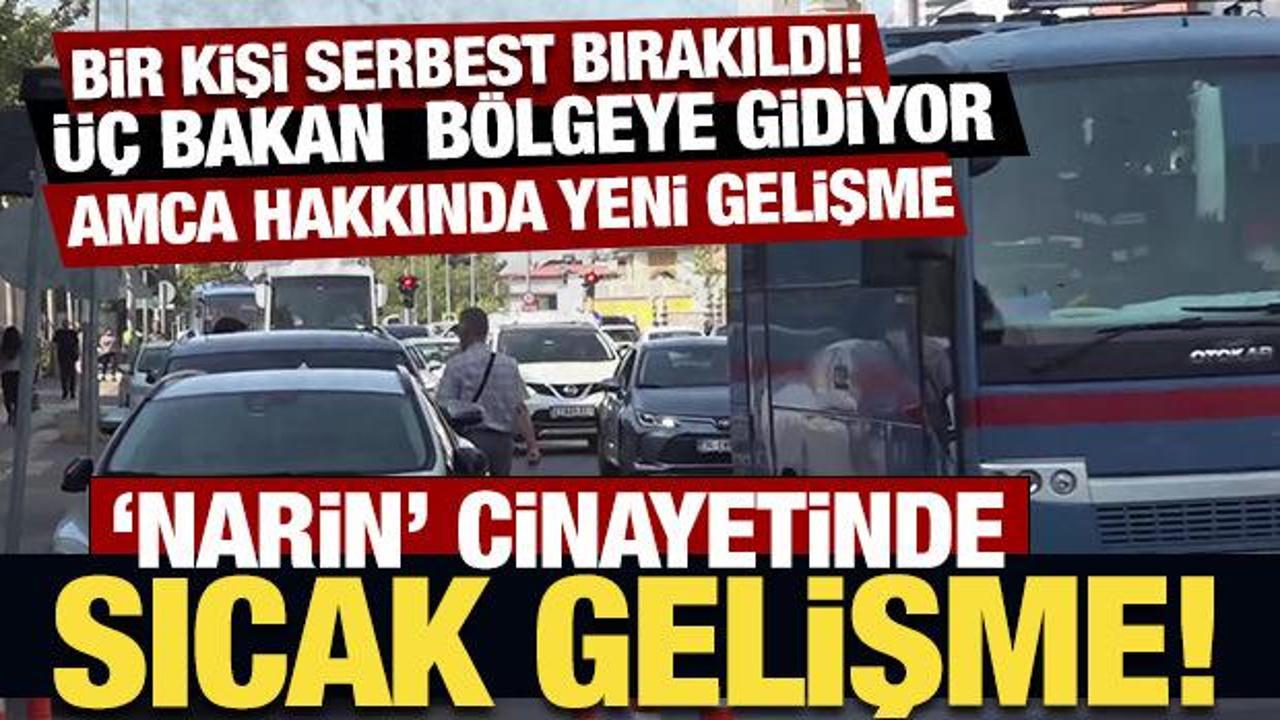 'Narin' cinayetinde sıcak gelişme: Bir kişi serbest bırakıldı!