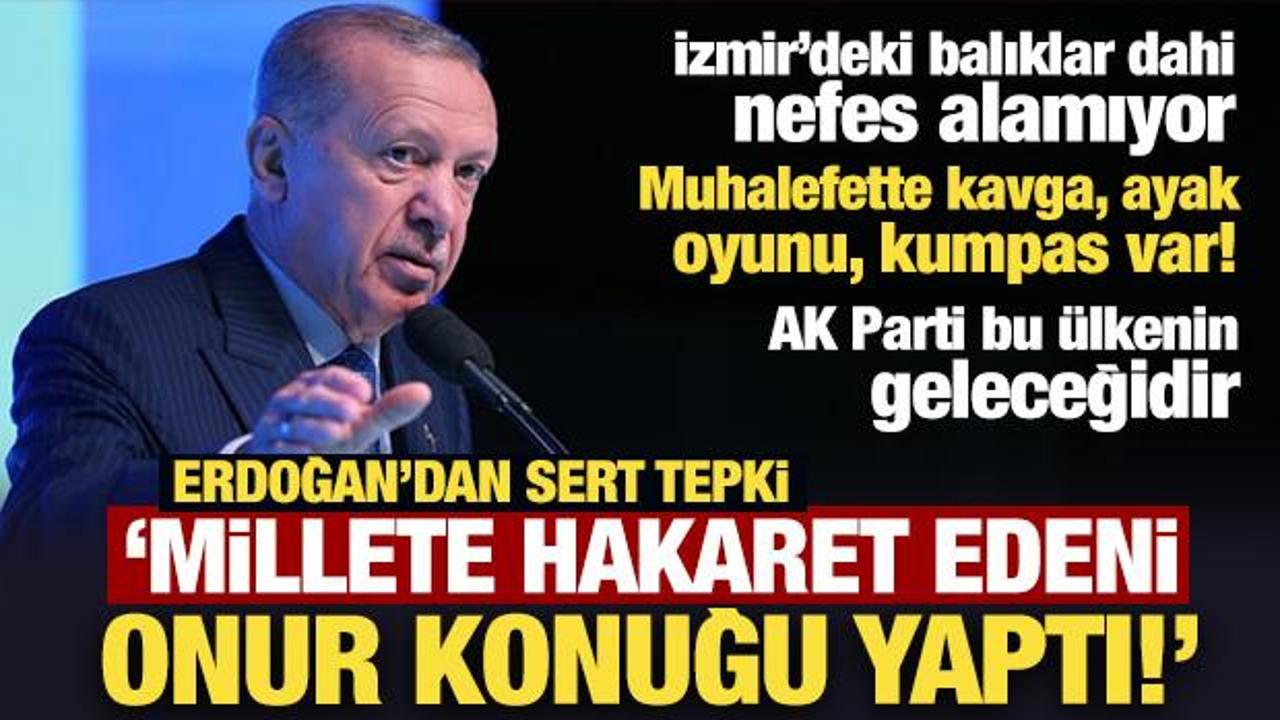 Cumhurbaşkanı Erdoğan'dan sert tepki: Millete özür borcu var!