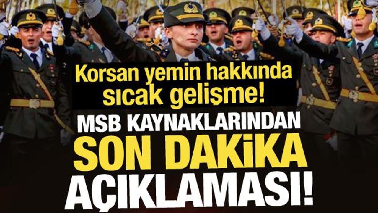 Soruşturma devam ediyor: MSB kaynaklarından son dakika 'teğmenler' açıklaması!