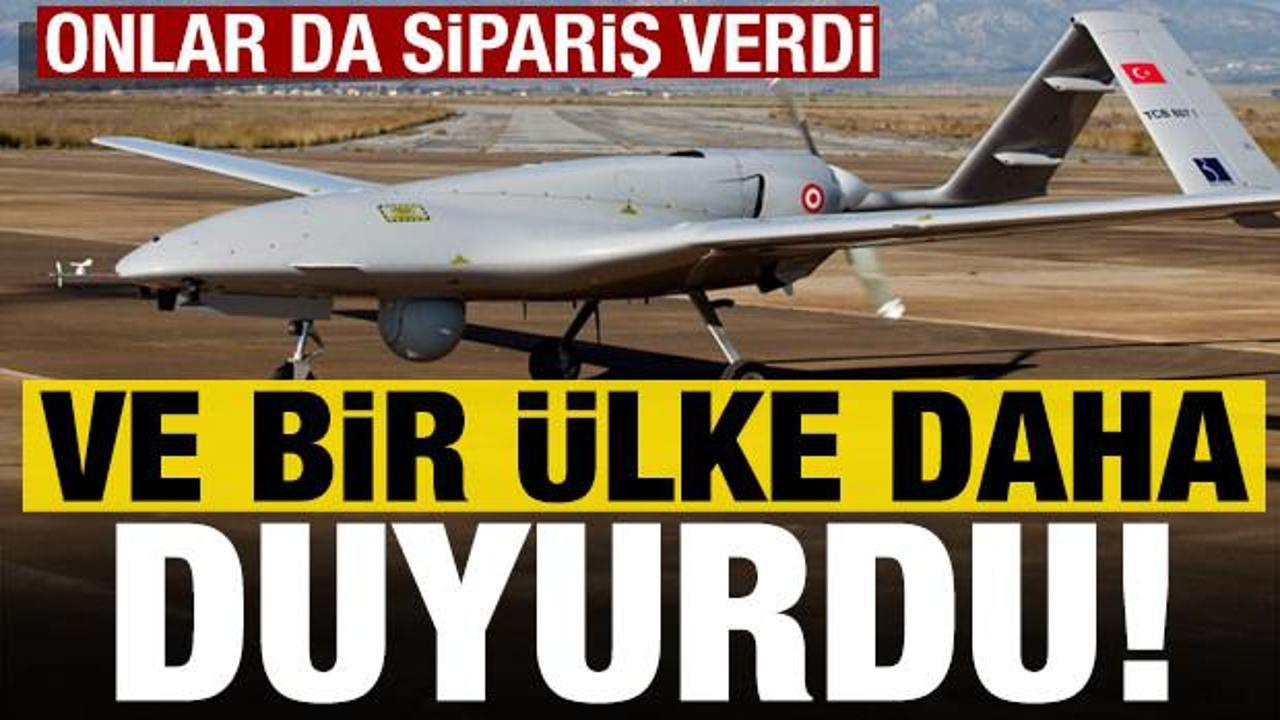 Ve bir ülke daha duyurdu: Bayraktar TB2 siparişi verdiler!