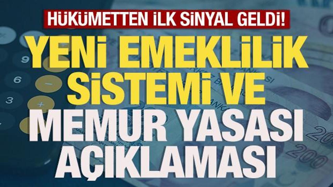 AK Parti'den yeni emeklilik sistemi ve 'Memur Yasası' açıklaması