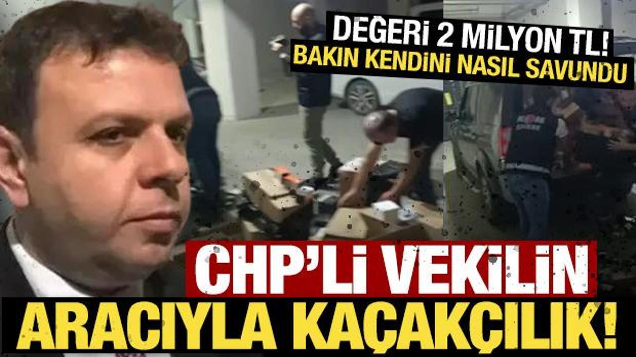 CHP'li milletvekilinin aracından çıktı: Edirne'de gümrük kaçakçılığı operasyonu! 