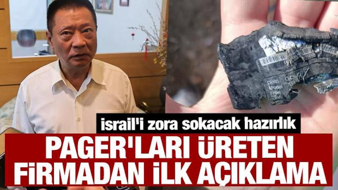 İsrail'in patlattığı Pager'ları üreten firmadan ilk açıklama! İsrail'i zora sokacak hamle