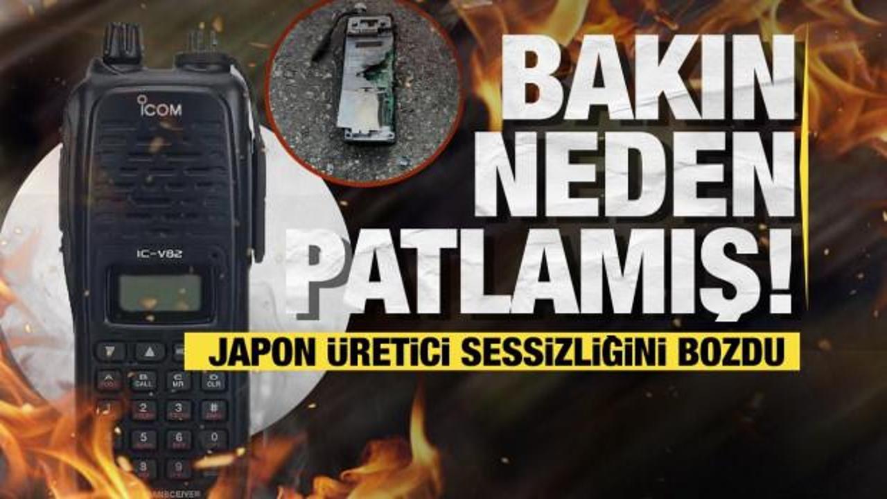 Lübnan’da patlayan telsizlerin Japon üreticisinden açıklama: 10 yıl önce üretimi durdu