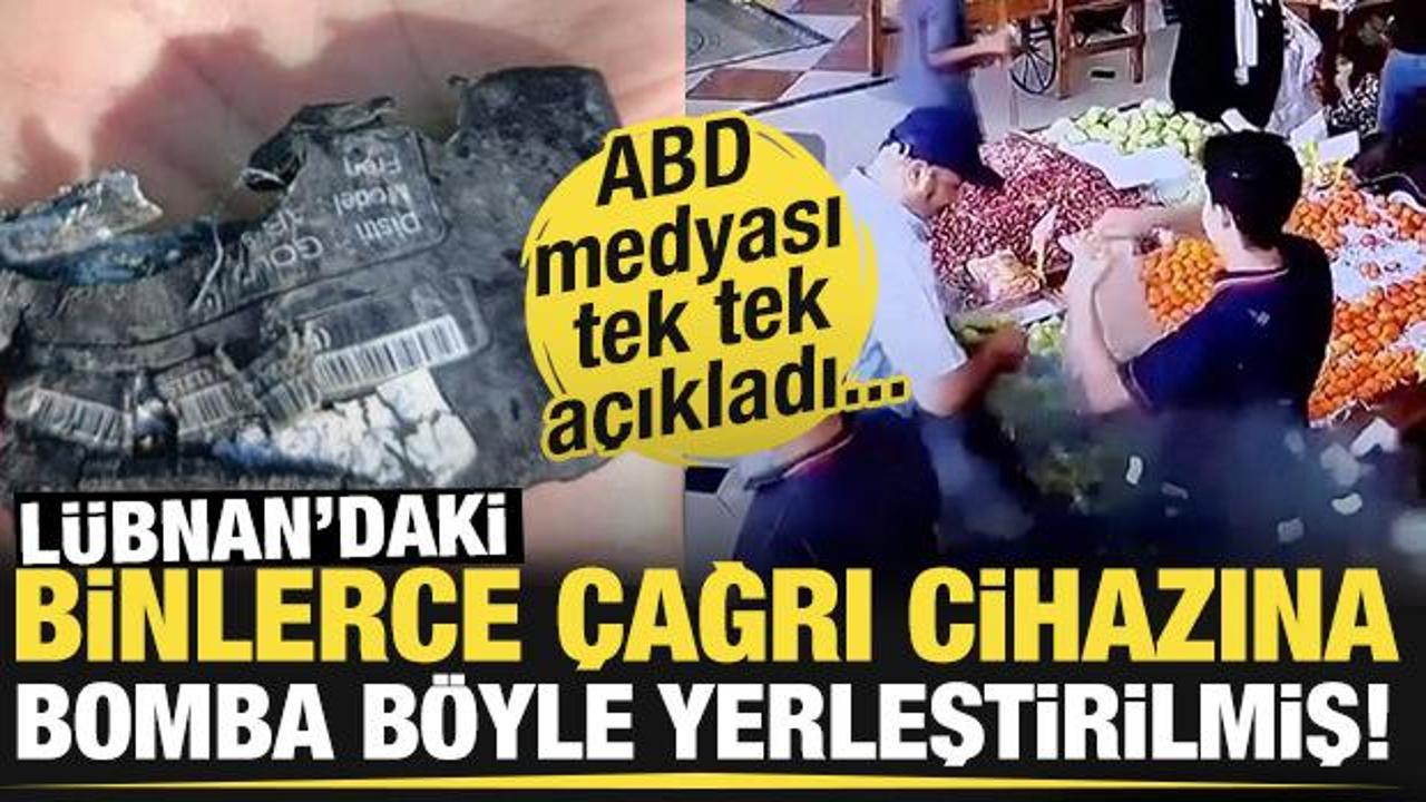 New York Times açıkladı! Lübnan'da binlerce çağrı cihazına bomba böyle yerleştirilmiş!