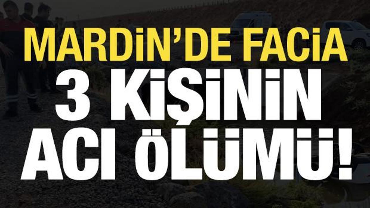 Son dakika... Mardin'de facia: 3 kişinin acı &ouml;l&uuml;m&uuml;!